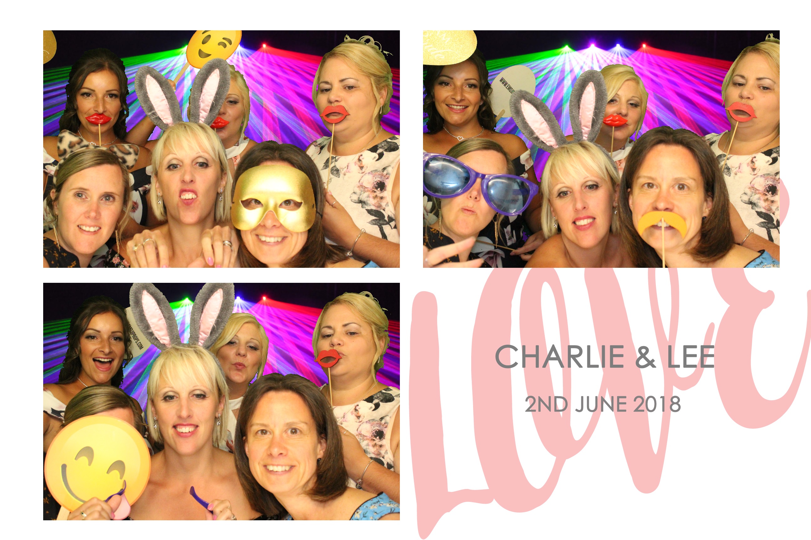 Charlie & Lee | View more photos from the event at images.mobile-photo-booth.com/u/MobilePhotoBoothUK/Charlie-Lee